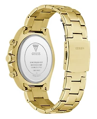 Guess Men's Quartz Gold-Tone Stainless Steel Watch 44mm