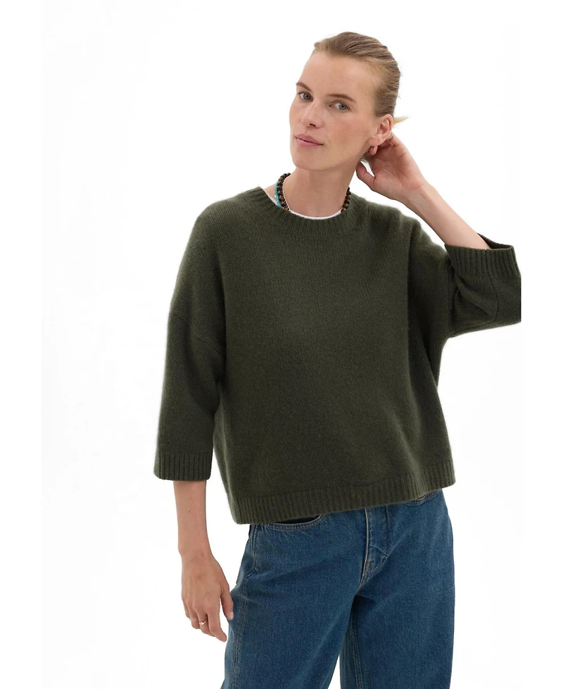 Hush Women's Cherrie Chunky Cashmere Jumper
