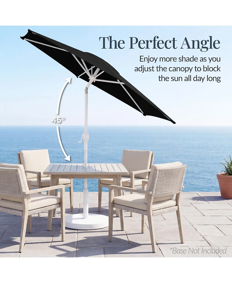 Best Choice Products Patio Umbrella Pole, Outdoor Market Steel Pole