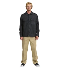 Quiksilver Men's Flannel Solid Shirt