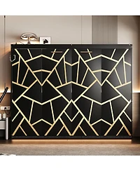 Streamdale Furniture Murphy Bed with Led, Usb
