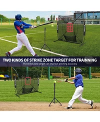 Aoligeijs Baseball Equipment Bag with Multi-Pocket Gear Storage