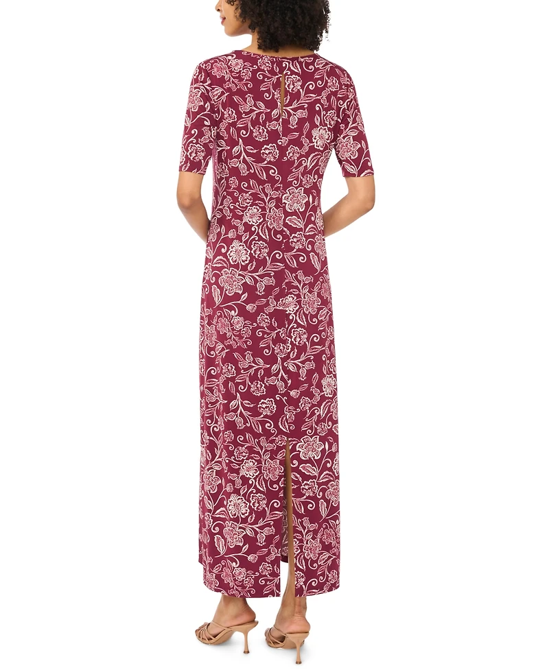 Vince Camuto Women's Crewneck Maxi Dress