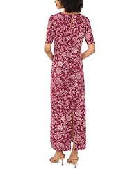 Vince Camuto Women's Crewneck Maxi Dress