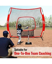 Aoligeijs 6ft Baseball Field Training Equipment