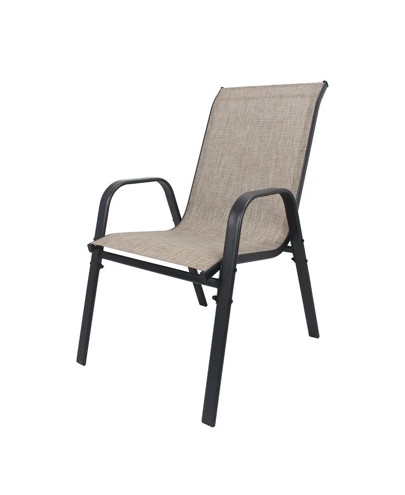 Streamdale Furniture Heavy-Duty Outdoor Teslin Fabric Chairs, 350 lbs Capacity, Ergonomic and Waterproof