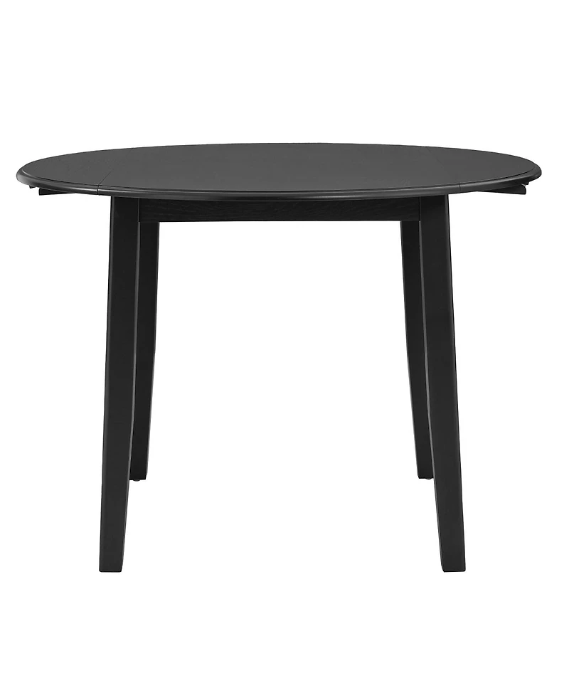 Streamdale Furniture 2-Person Folding Wood Dining Table Set with 2 Chairs