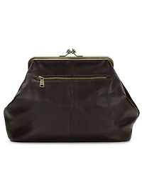 Patricia Nash Vivianne Suede Medium Patchwork Frame Crossbody Handbag