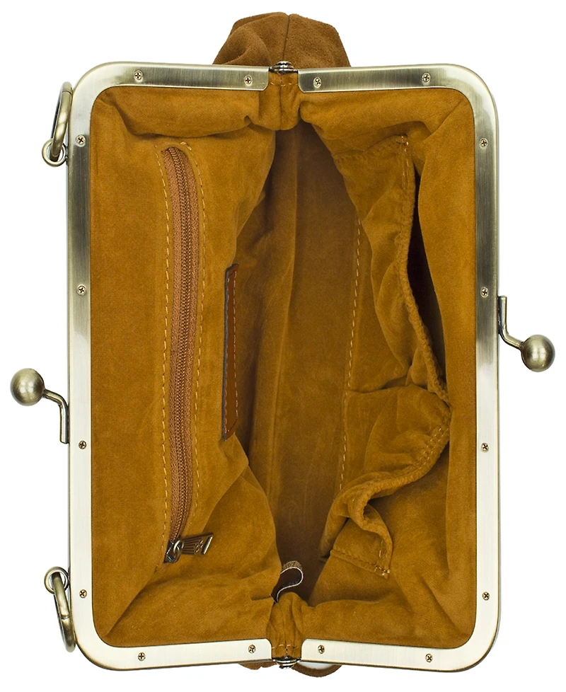 Patricia Nash Vione Leather Small Crossbody Handbag