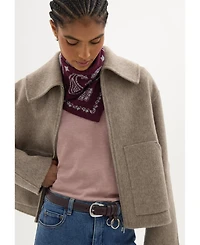 Hush Women's Nerise Double Faced Zip Jacket