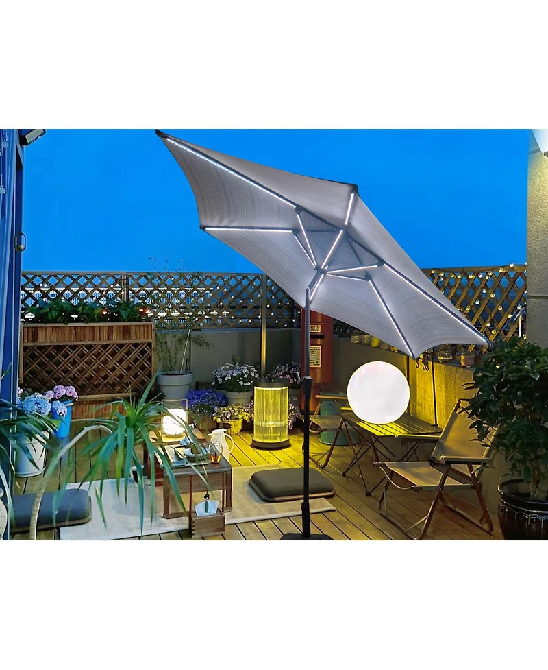 Streamdale Furniture 9Feet Umbrella and Stripes