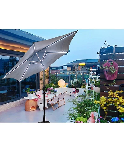 Streamdale Furniture 9Feet Umbrella and Stripes