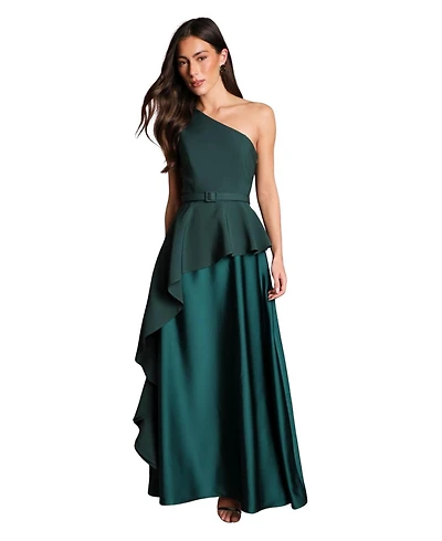 Coast Women's One-Shoulder Satin Maxi Dress
