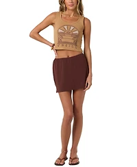 O'Neill Women's Sun Eye Graphic Scoop Neck Tank Top