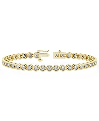 Forever Grown Diamonds Lab-Grown Diamond Bracelet (2 ct. t.w.) 14k Yellow Gold-Plating Over Sterling Silver (Also Available Silver)