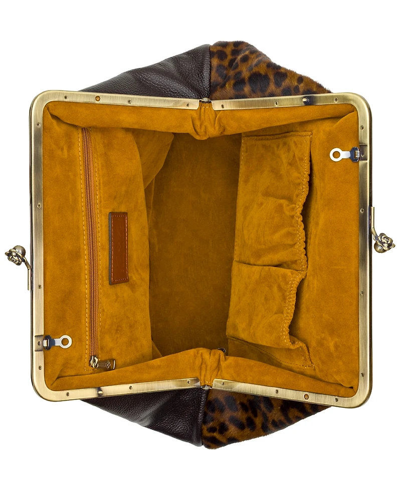 Patricia Nash Vivienne Exotics Frame Clutch Handbag