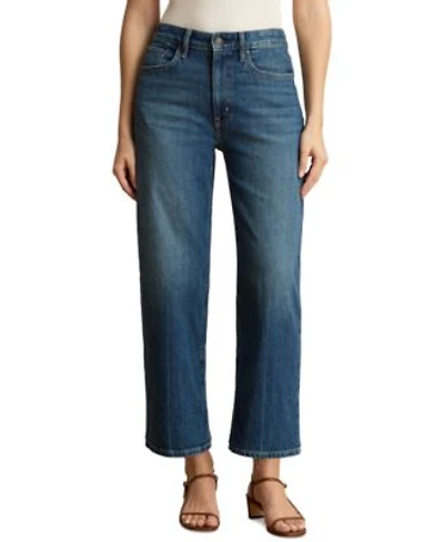 Lauren Ralph Lauren Womens High Rise Relaxed Fit Straight Leg Jeans 26 Inseam