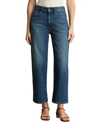 Lauren Ralph Lauren Womens High Rise Relaxed Fit Straight Leg Jeans 26 Inseam