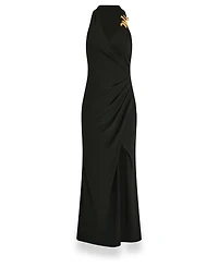 Donna Karan New York Women's Halter Neck Maxi Dress