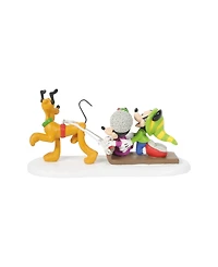 Department 56 Mickey's Christmas Village Pluto's Toboggan Ride