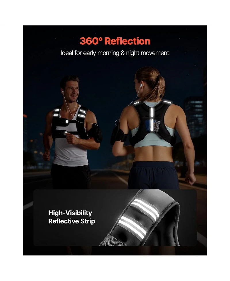 Vevor 12lb Weighted Vest for Men Women Workout Equipment for Strength Training