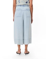 Masai Copenhagen Women's Maportia Denim Wide-Leg Culotte Trouser