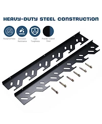Yescom Vinyl Rolls Holder Storage Rack Wall Mount for Car Wrap Transfer Paper Wallpaper