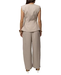 Jluxlabel Women's Power Pinstripe Pant Set