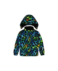 Deux par Toddler Boy 2T-5T Two Piece Play Snowsuit Checkerboard Pants