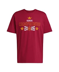 Adidas Men's Red Spain National Team 2026 Fifa World Cup Champions We Are T-Shirt