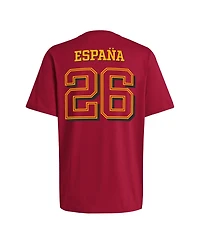 Adidas Men's Red Spain National Team 2026 Fifa World Cup Champions Trophy T-Shirt