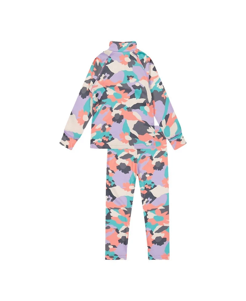 Deux par Deux Little and Big Girl's (6-14) Two Piece Thermal Underwear