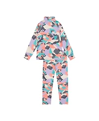 Deux par Deux Little and Big Girl's (6-14) Two Piece Thermal Underwear