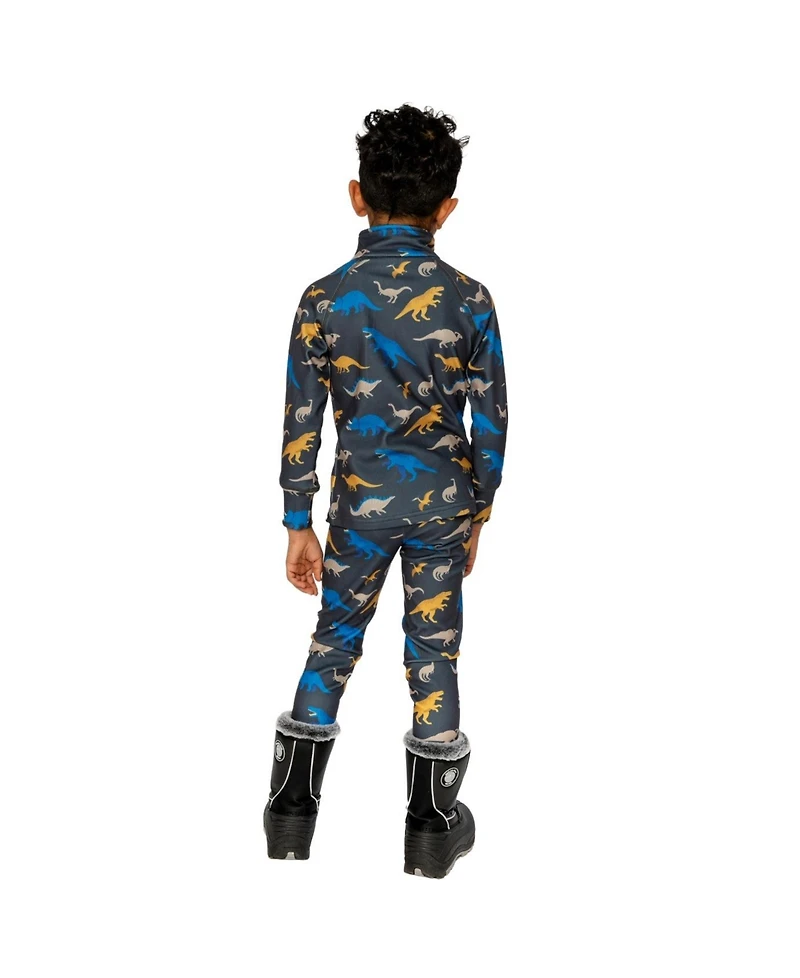 Deux par Deux Little and Big Boy's (6-14) Two Piece Thermal Underwear