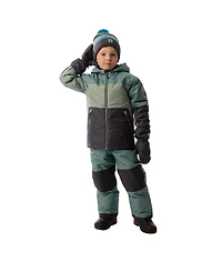 Deux par Deux Little and Big Boy 6-14 Light Weight Two Piece Chill Snowsuit