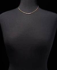 Dkny Crystal Tennis Collar Necklace, 16" + 3" extender
