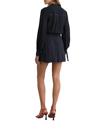 Reiss Women's Katerina Embroidered Belted Playsuit