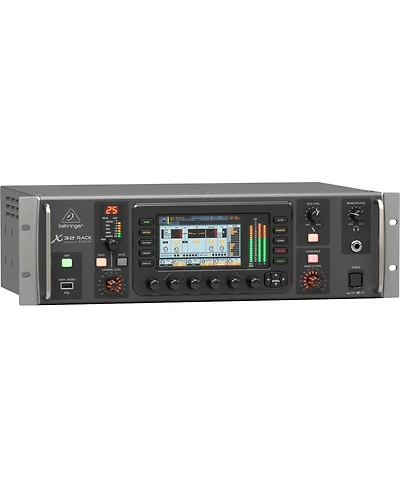 Behringer X32 Rack 40-Input 25-Bus Digital Rack Mixer with 16 Programmable Midas Preamps, Usb Audio Interface and iPad/iPhone Remote Control
