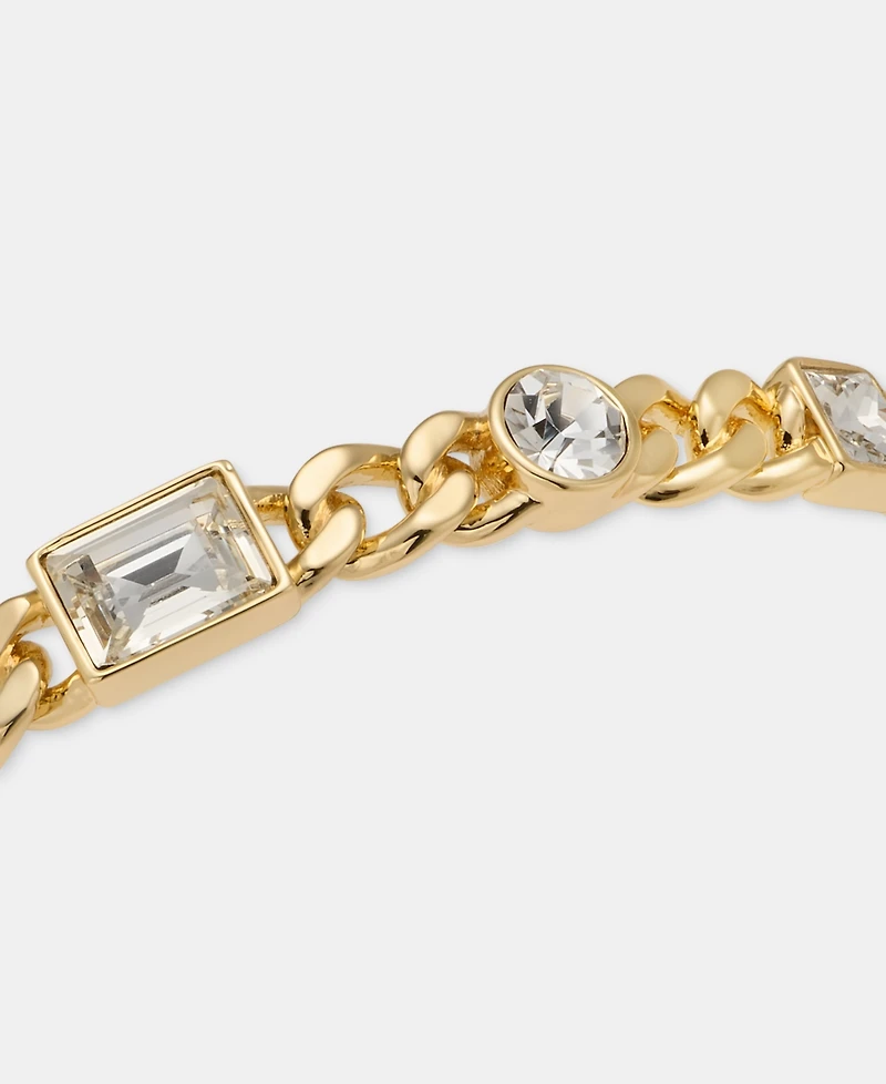 Karl Lagerfeld Paris Mixed Crystal Bangle Bracelet