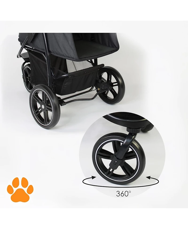 My Duque: Pet 3 Wheel Stroller