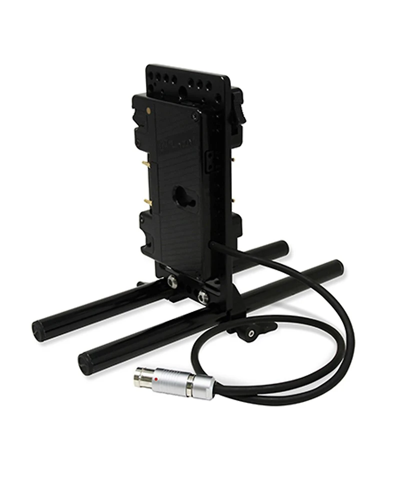 Core Swx Dual Mount Battery Plate with 15mm Lws Rod Clamp for Arri Cameras