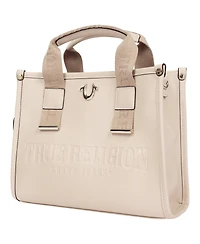 True Religion Multi-Strap Denim Shoulder Bag
