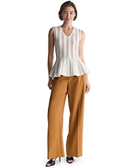 Bcbg Women's V-Neck Sleeveless Tank Top