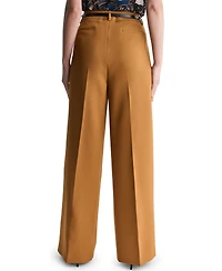 Bcbg Women's High-Rise Wide-Leg Pants