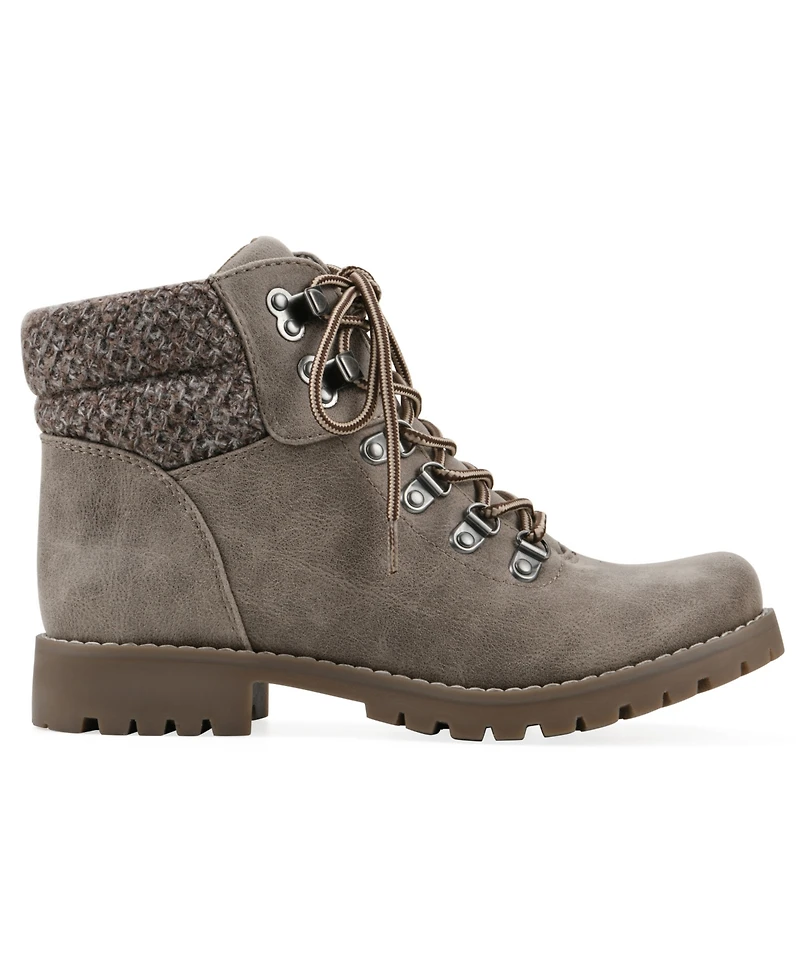Cliffs by White Mountain Women's Pathfield Lace-Up Booties