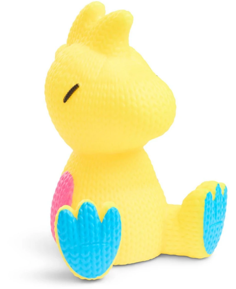 Handmade By Robots Peanuts Woodstock 5.7" 424 (Blacklight) Collectible Vinyl Figure, Ages 3+