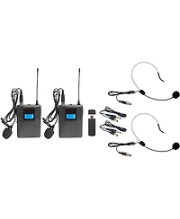 VocoPro Usb-Cast Dual Wireless Microphone System for Pc/Mac