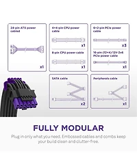 Nzxt C1000 Core 1000W Fully-Modular Atx 3.1 Power Supply Unit Compatible with Amd and Nvidia Graphics Cards