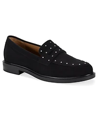 Style & Co Women's Ammber Round Toe Block Heel Loafers, Macy's Exclusive