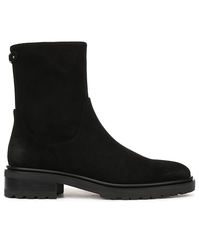 Sam Edelman Women's Sky Zip Short Block Heel Boots